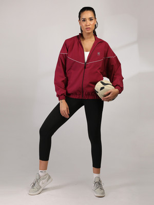 HRX by Hrithik Roshan Full Sleeve Solid Women Jacket