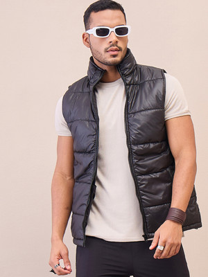 MASCLN SASSAFRAS Sleeveless Solid Men Jacket