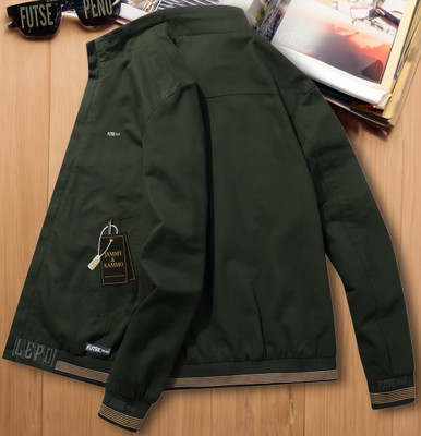 Jammy & Kammo Full Sleeve Solid Men Jacket