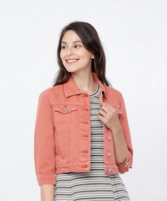 Tokyo Talkies Full Sleeve Solid Women Jacket