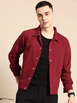 Mast & Harbour Full Sleeve Solid Men Jacket