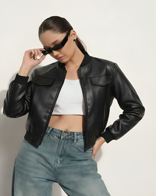 MAYKR Full Sleeve Solid Women Jacket