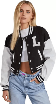 Deshi Look Full Sleeve Colorblock Girls Jacket