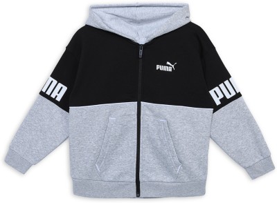 PUMA Full Sleeve Colorblock Boys Jacket