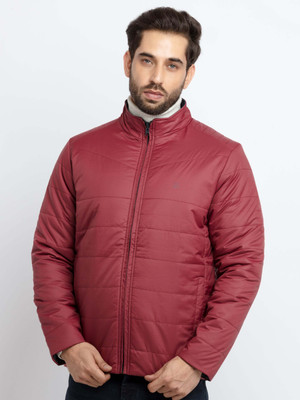 Status Quo Full Sleeve Solid, Self Design Men Jacket