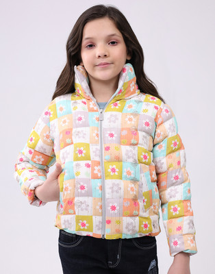 MONTE CARLO Full Sleeve Printed Girls Jacket