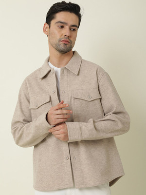 RARE RABBIT Full Sleeve Self Design Men Jacket