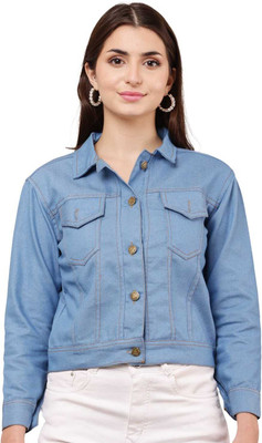 HO FASHION Full Sleeve Solid Women Denim Jacket