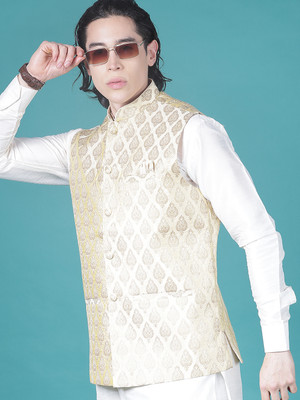 V-MART Sleeveless Printed Men Jacket