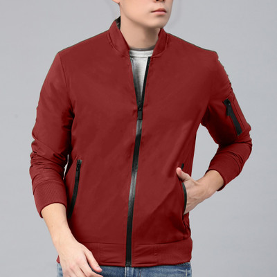 Nyter Full Sleeve Solid Men Jacket