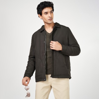 Byford by Pantaloons Full Sleeve Solid Men Jacket