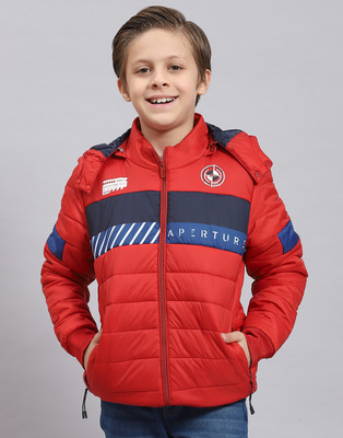 MONTE CARLO Full Sleeve Colorblock Boys Jacket