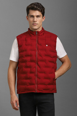 LOUIS PHILIPPE Sleeveless Solid Men Jacket