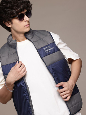 Roadster Sleeveless Colorblock Men Jacket