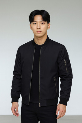 ME MONTERA INDIA ELEVATE YOUR STYLE Full Sleeve Solid Men Jacket