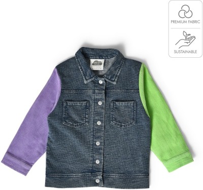 Mi Arcus Full Sleeve Self Design Baby Boys & Baby Girls Jacket