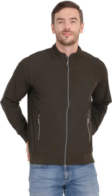 Rozebee Full Sleeve Solid Men Jacket