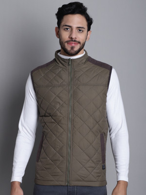 CANTABIL Sleeveless Solid Men Jacket