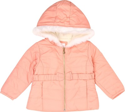 WINGSFIELD Full Sleeve Solid Baby Girls Jacket