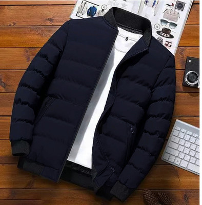 FASHLOOK Full Sleeve Self Design Men Jacket