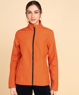 Overlock Full Sleeve Solid Women Jacket