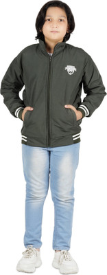 IAC Full Sleeve Solid Boys Jacket