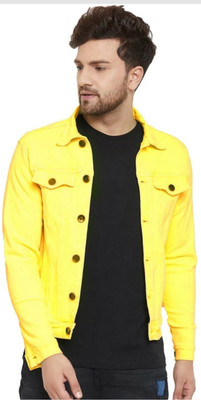 Emmy Word Full Sleeve Solid Men Jacket