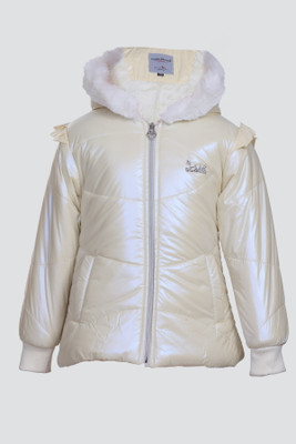 COME IN KIDS Full Sleeve Solid Girls Jacket