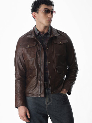 JACK & JONES Full Sleeve Solid Men Jacket