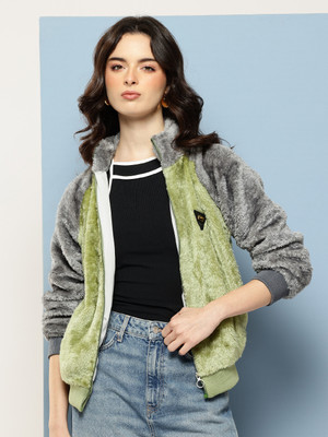MUHURATAM Full Sleeve Solid Women Jacket