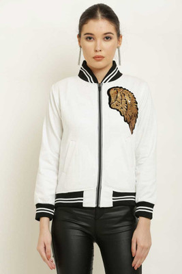 SABIYAFASHION Full Sleeve Solid Women Jacket