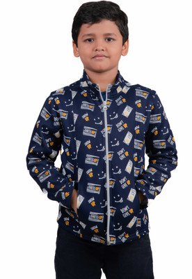 CHOMBOOKA Full Sleeve Printed Boys & Girls Jacket