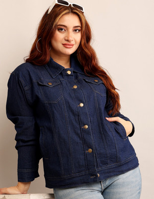 stylemyth Full Sleeve Solid Women Denim Jacket