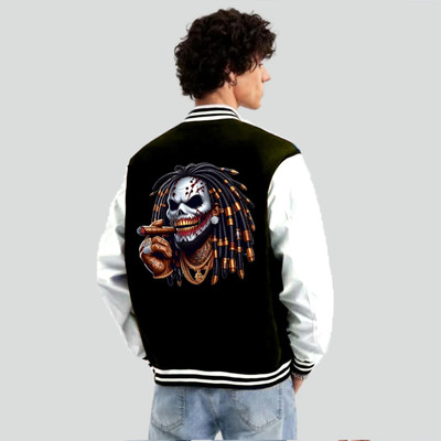 Deshi Look Full Sleeve Graphic Print Men Jacket
