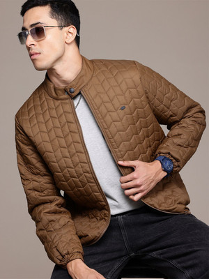 Roadster Full Sleeve Solid, Self Design Men Jacket
