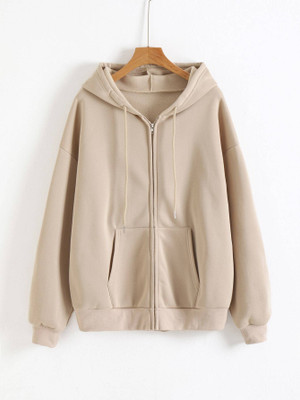Else & What Full Sleeve Solid Women Sweatshirt