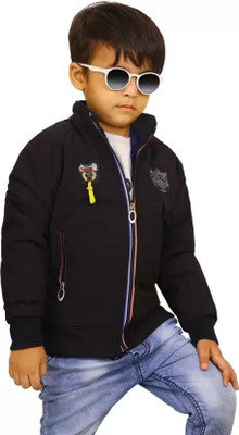 TRENDSLIFESTYLE Full Sleeve Solid Boys Jacket