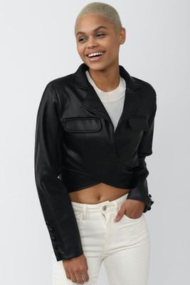 FOREVER 21 Full Sleeve Solid Women Jacket