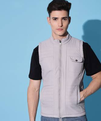 Mens jacket online half sleeves