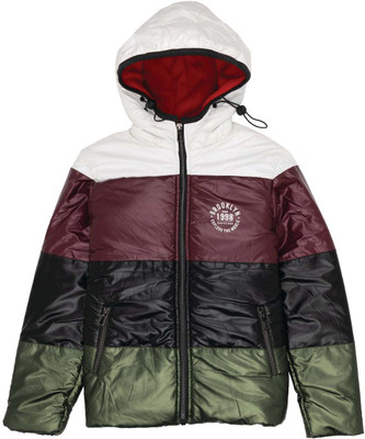 Status Quo Full Sleeve Colorblock Boys Jacket