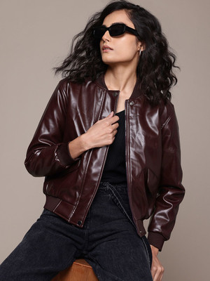 Roadster Full Sleeve Solid Women Jacket