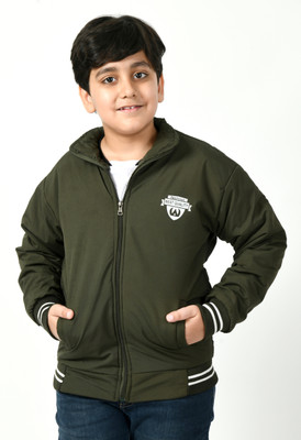 IAC Full Sleeve Printed Boys Jacket