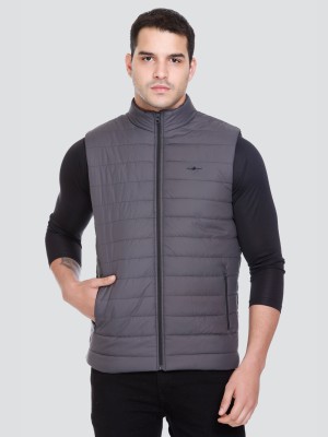 Rare Times Sleeveless Solid Men Jacket