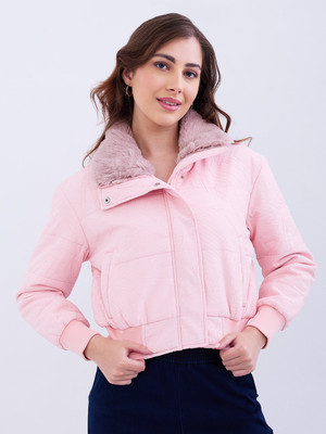 Spykar Full Sleeve Solid Women Jacket