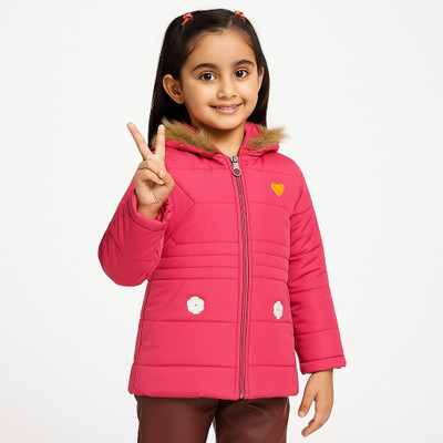 ARHAM TAG Full Sleeve Striped Girls Jacket