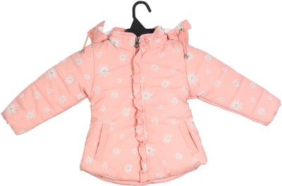 COME IN KIDS Full Sleeve Printed Baby Girls Jacket