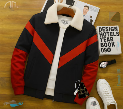 Badnaam Full Sleeve Colorblock Men & Women Jacket