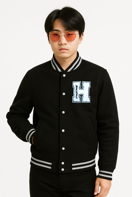 NEET Full Sleeve Solid, Applique Men Jacket