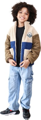 Whistle & Hops Full Sleeve Colorblock Boys Jacket