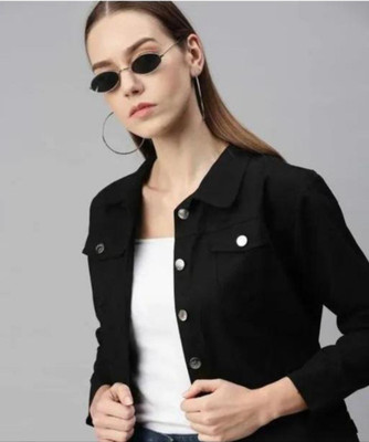Rupesh trader Full Sleeve Solid Women Denim Jacket